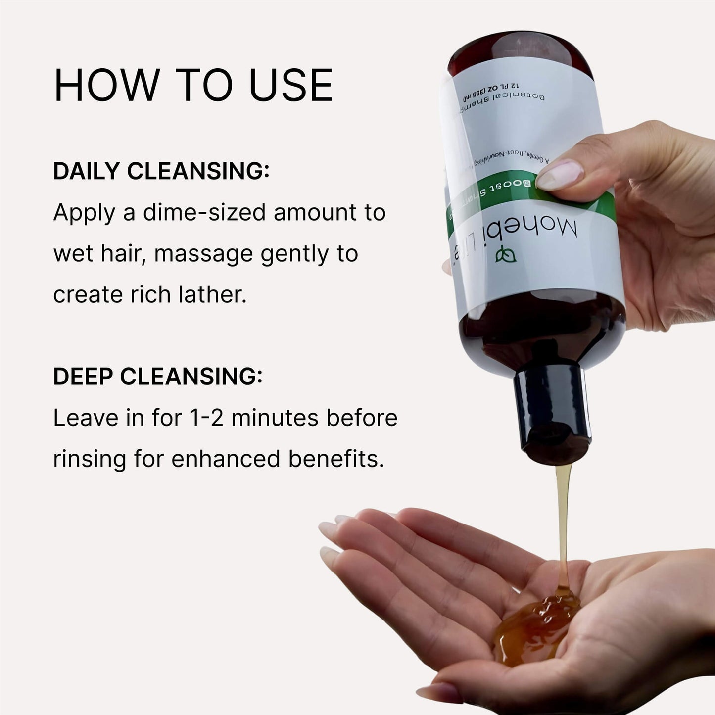 Mohebi Life Herbal Boost Shampoo For Men