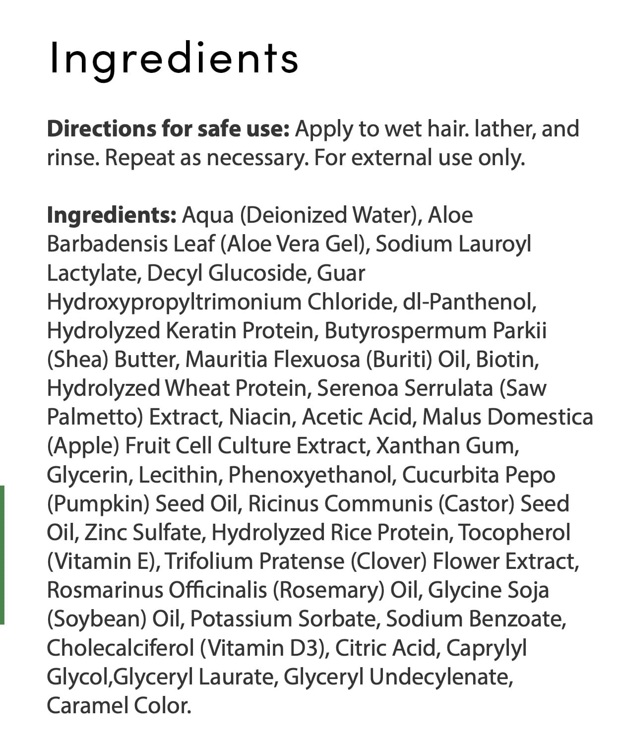 Mohebi Life Herbal Boost Shampoo For Men