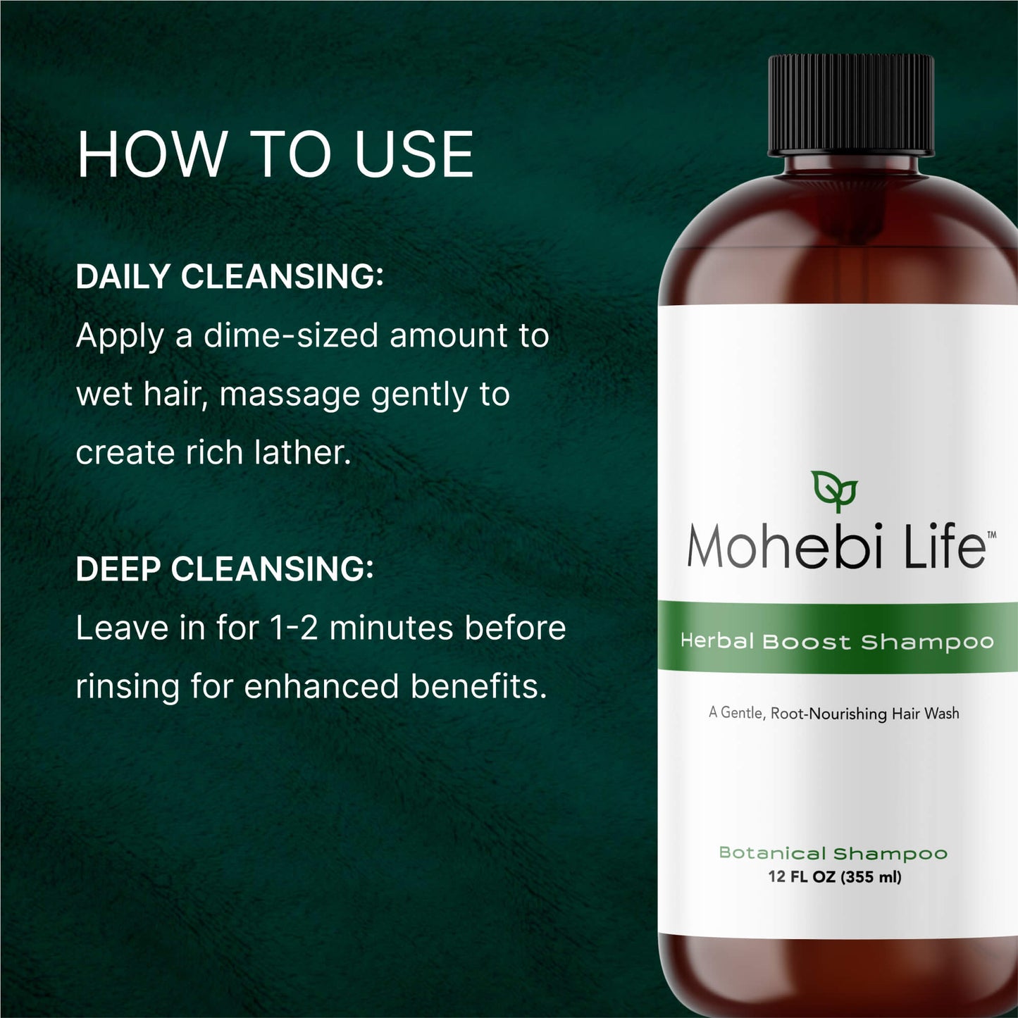 Mohebi Life Herbal Boost Shampoo For Men & Women